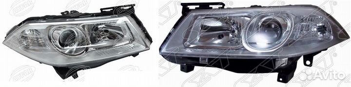 Бампер передний Renault Megane II рестайлинг