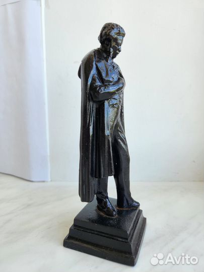 Статуэтка А.С. Пушкин, чугун,Касли 1986 год