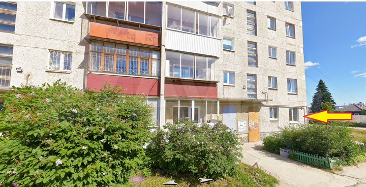 3-к. квартира, 64 м², 1/5 эт.