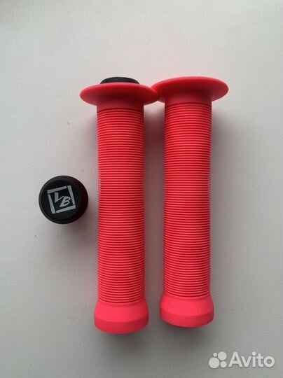 Грипсы велосипедные velo VLG-411 розовые новые