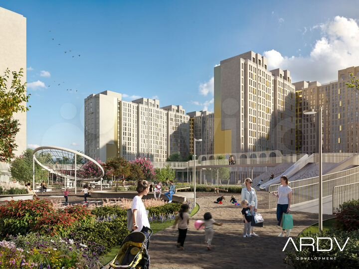 2-к. квартира, 67 м², 4/17 эт.