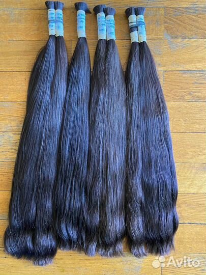 Волосы для наращивания натуральные длина 75