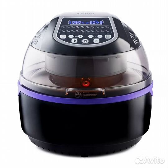 Аэрогриль Kitfort кт-2219-1, черный