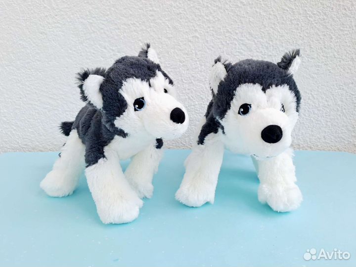 Игрушка IKEA хаски Ливлиг 26см