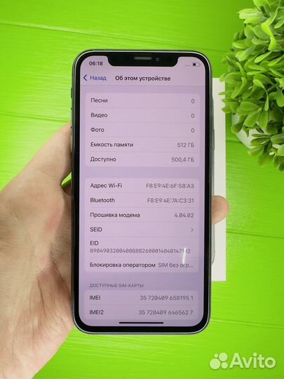 iPhone Xs 512gb space gray Новый/Витринный