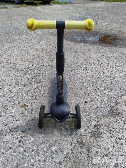 Самокат детский трехколесный складной