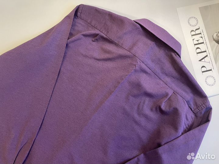 Рубашка мужская 50 52 ворот 42