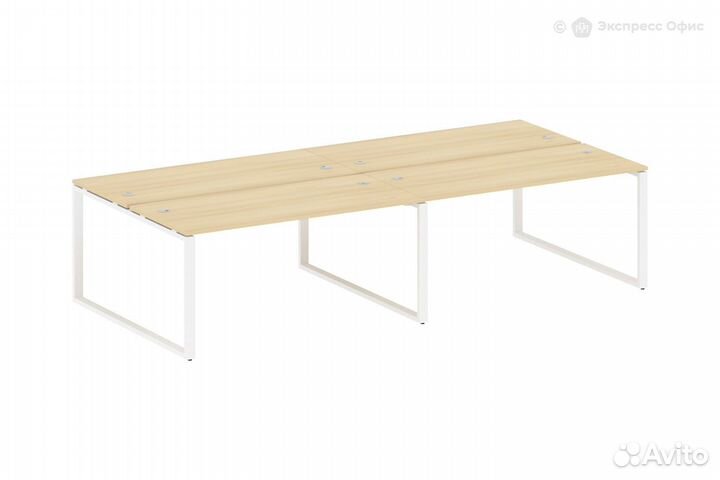 Стол-бенч двойной Metal system style бо.см-4.4