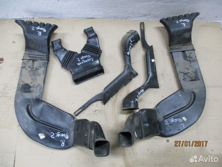 Воздуховод печки Форд Фокус 2 хэтчбек,рестайлинг