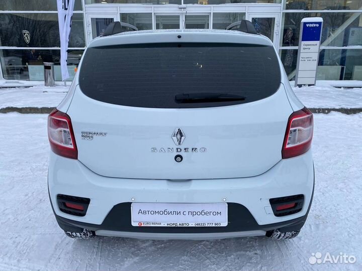 Renault Sandero Stepway 1.6 МТ, 2018, 64 465 км