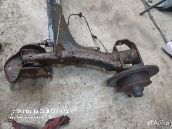 Задняя балка volkswagen passat b3 пассат б4