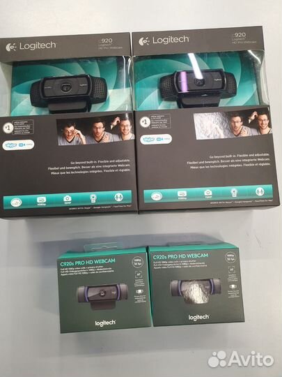 Веб камера Logitech C920 и C920S