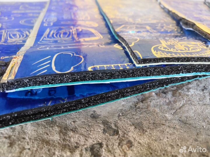 Шумоизоляция бюджетная 20 листов 5мм