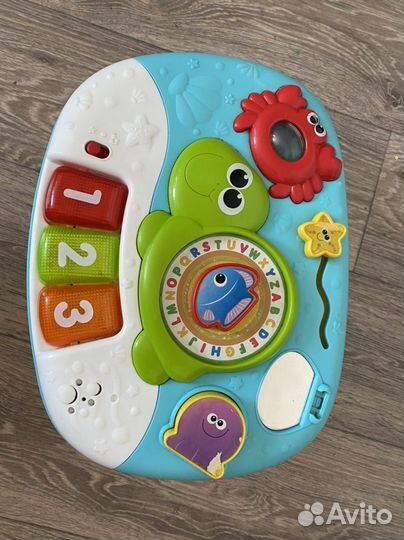 Развивающий музыкальный столик и руль музыкальный