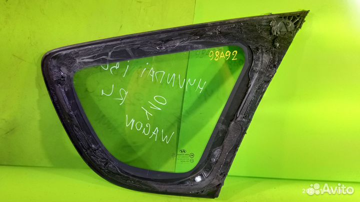 Стекло кузовное заднее левое для Hyundai i30