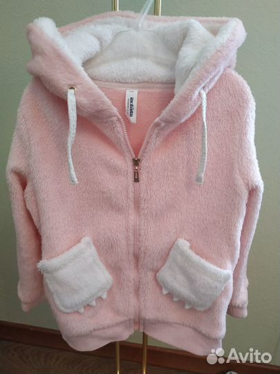 Кофта теплая с ушками Accola раз.104 на 4 годика
