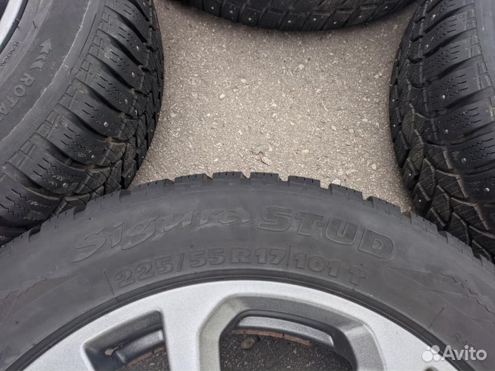 R17 Tigar Sigura Stud 225/55, PCD 5x108 DIA 60.1