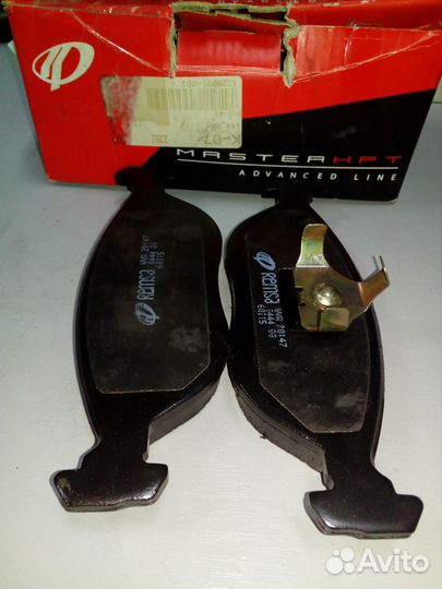 Колодки тормозные передние вольво