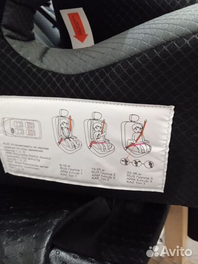 Автокресло kari (9-36 кг.) Новые