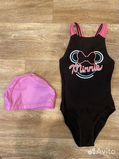 Купальник и шапочка на девочку