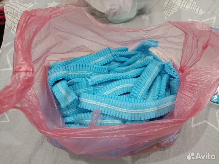 Шапочки одноразовые новые