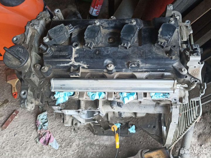 Двигатель nissan MR20DE на запчасти без навесного