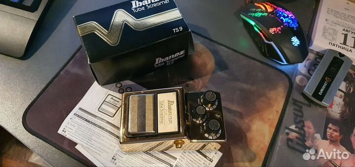 Гитарная педаль Ibanez TS 9 gold limited edition