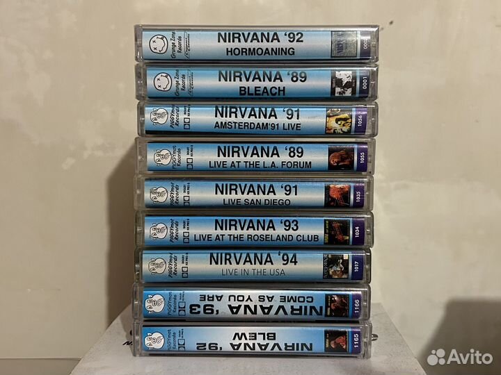 Аудиокассета Nirvana Hormoaning