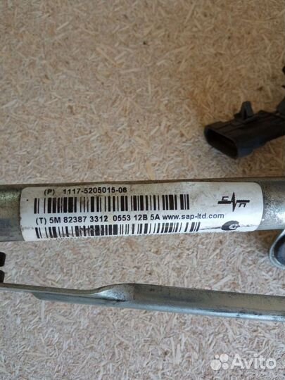 Привод щёток стеклоочистителя ваз калина