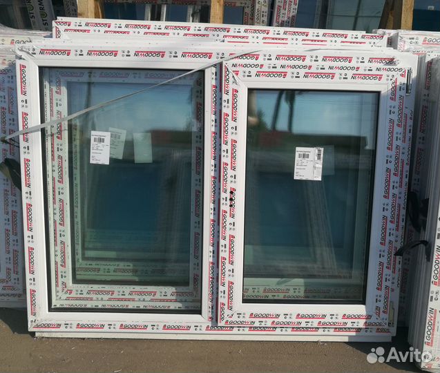 Окна пластиковые 1100х900