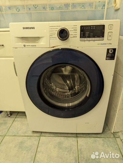 Стиральная машина samsung eco bubble 6,5кг