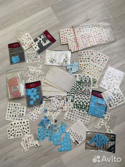 Слайдеры наклейки / маникюр