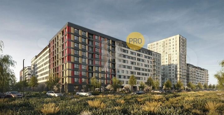 2-к. квартира, 70,1 м², 9/9 эт.