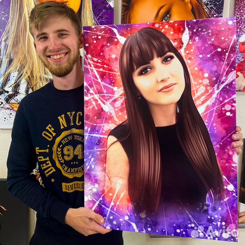 Портрет по фото в Калининграде