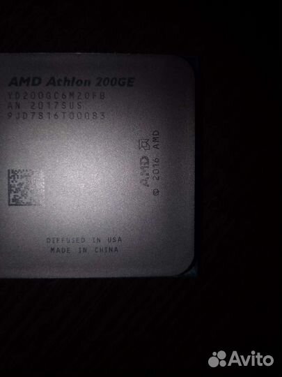 Процессор amd athlon 200ge