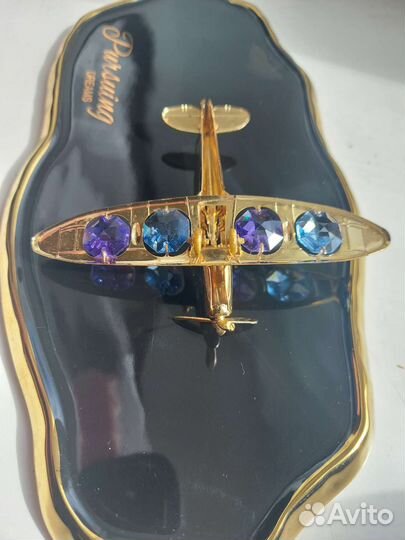 Самолетик Swarovski