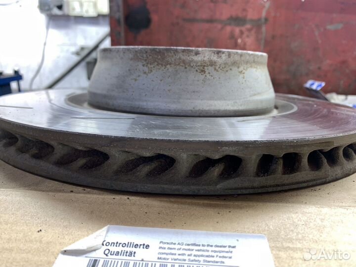 Диск тормозной задний porsche panamera 298615601B