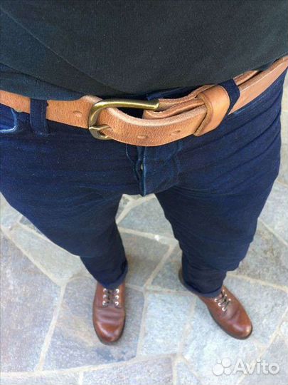 Ремень кожаный