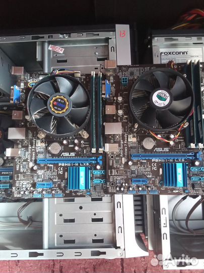 Комплекты soket s1155, мать проц память корпуса