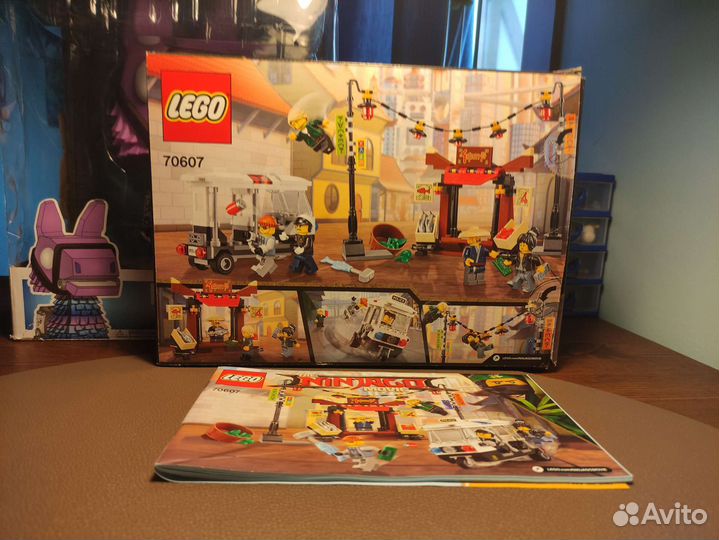 Lego Ninjago Movie 70607 Оригинал