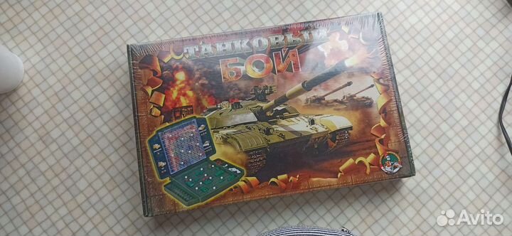 Настольная игра Танковый бой