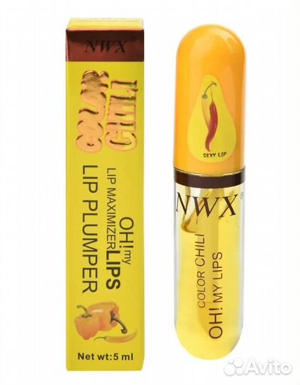 Блеск для увеличения губ (новый)