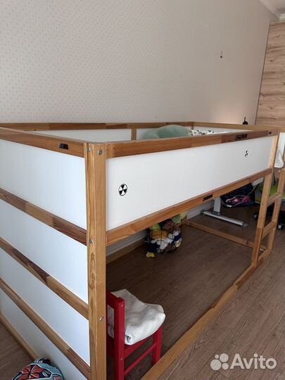 Кровать чердак IKEA кюра