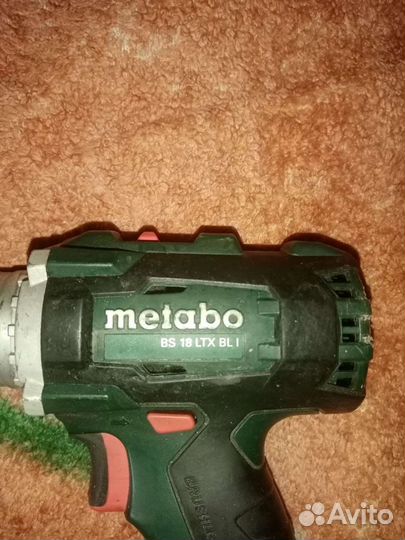Шуруповерт metabo