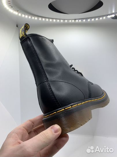 Зимние ботинки dr martens 1460 с мехом