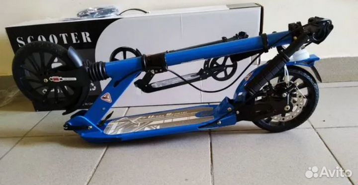 Самокат городской Urban c дисковым тормозом новый