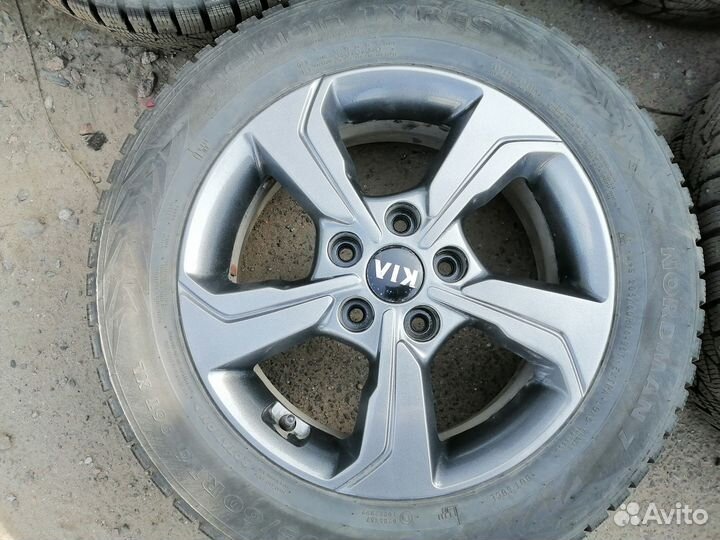 Оригинальные колёса r16 kia ceed k5 k 5 зимние