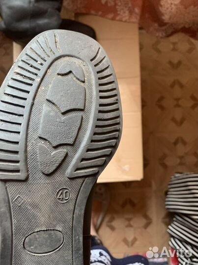 Сапоги зимние ботфорты