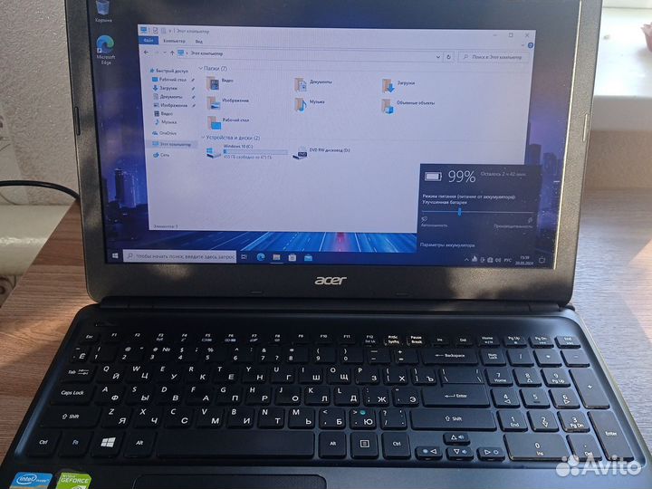 Игровой Acer - Core i3 - SSD - GeForce GT 720M