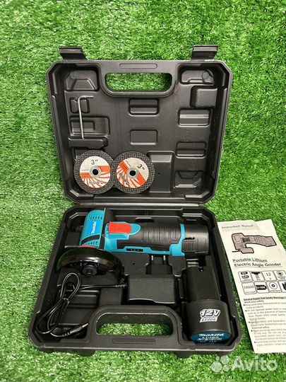 Мини ушм болгарка makita 76мм